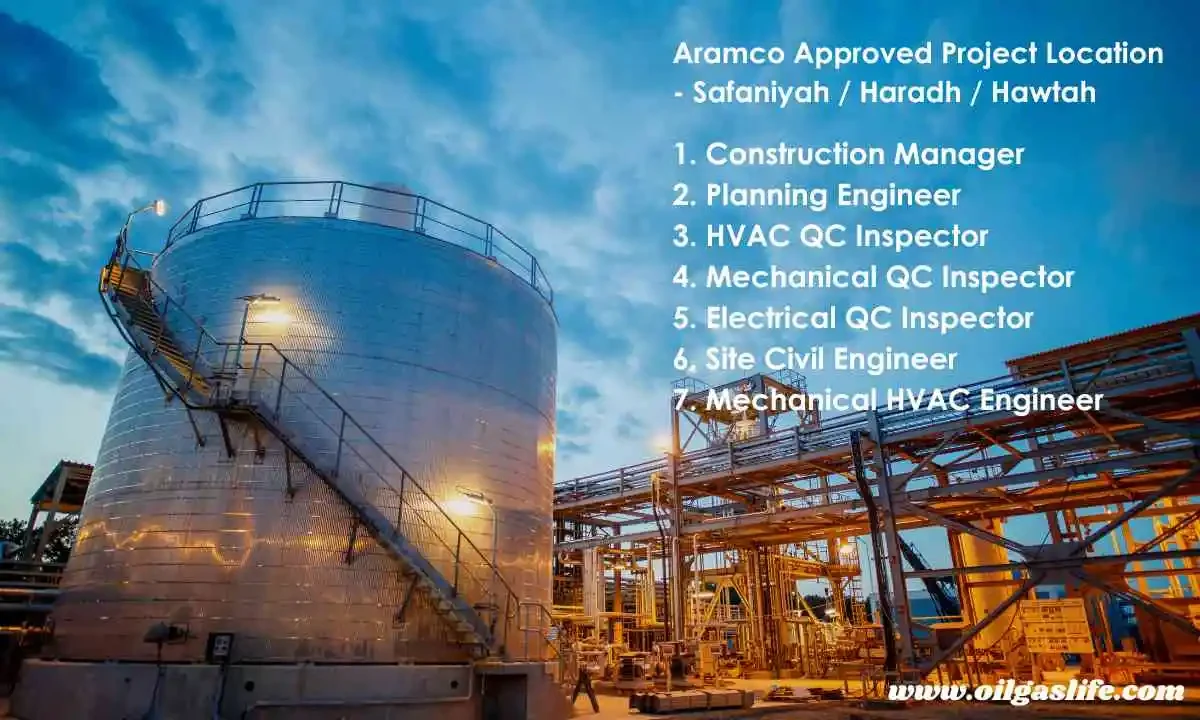 Aramco Approved Project Location – Safaniyah / Haradh / Hawtah