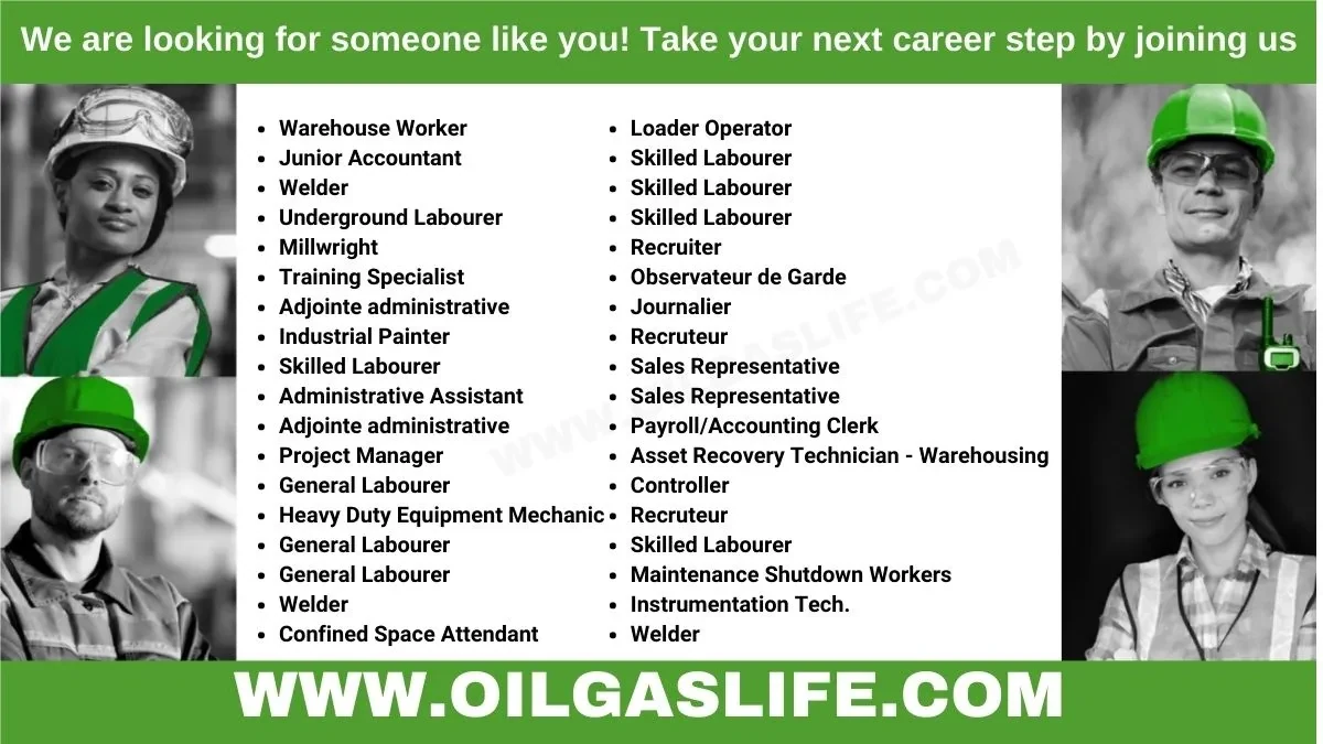 Canada Oil and Gas Jobs Onshore