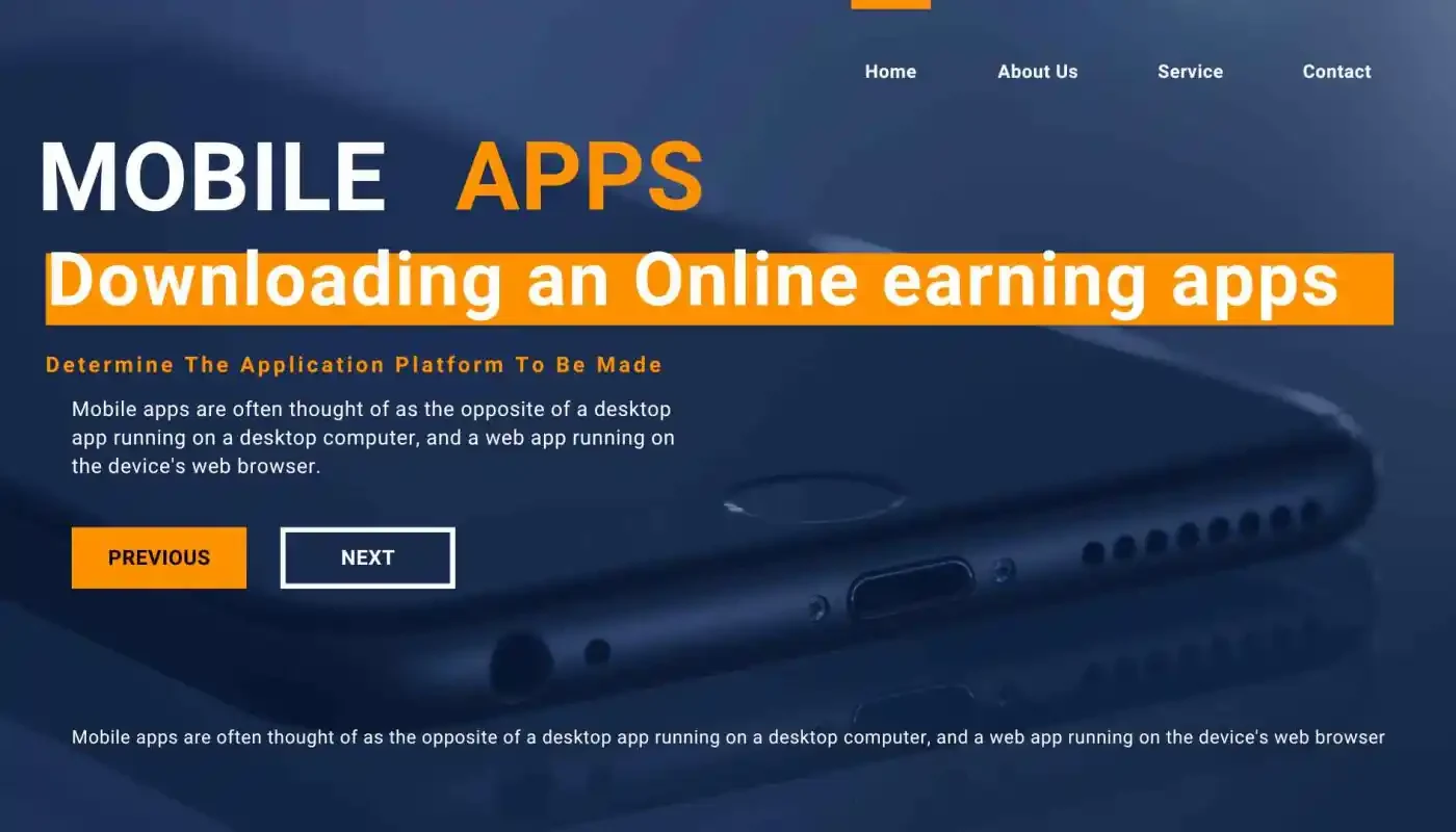 Downloading an Online earning apps