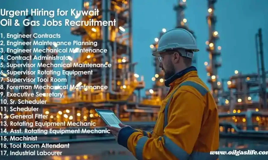 HSE Officers/Supervisors/Engineers, Work Permit Receivers Jobs