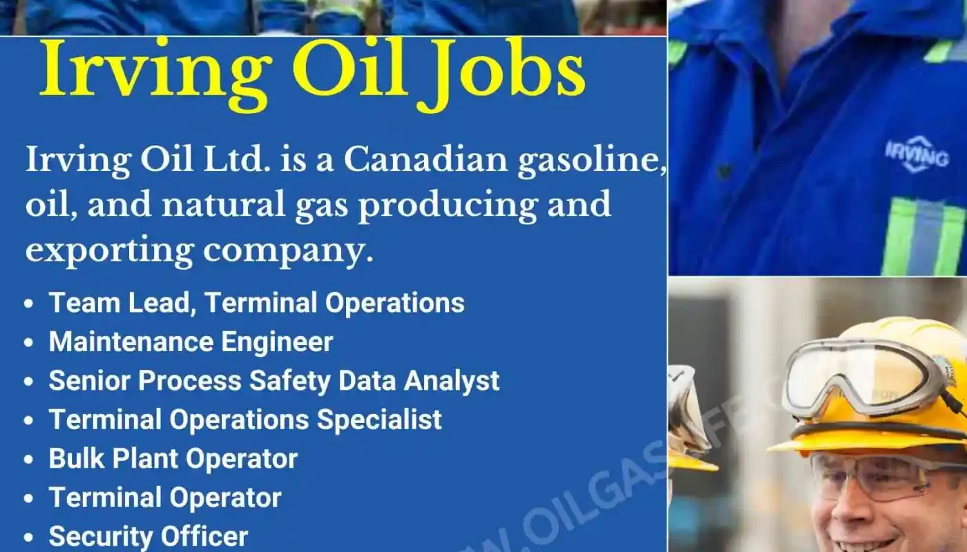 Irving Oil Canada gasoline oil and natural gas Jobs