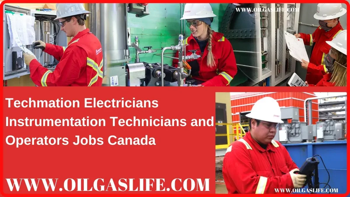 Techmation Electricians Instrumentation Technicians and Operators Jobs Canada